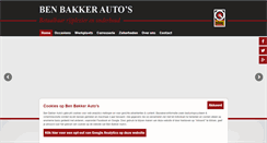 Desktop Screenshot of benbakkerautos.nl